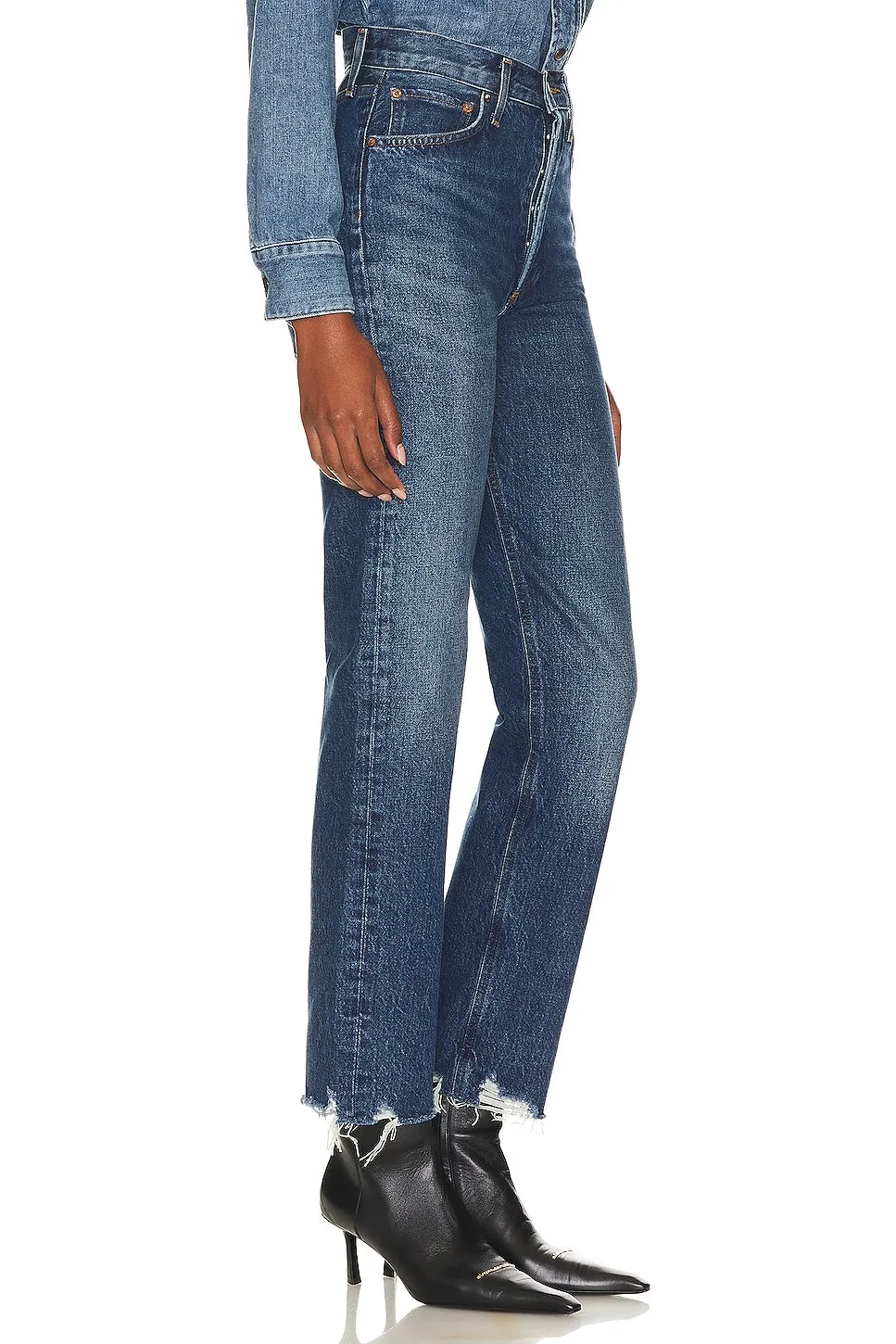 AGOLDE 90s Pinch Waist High Jeans, Swindle