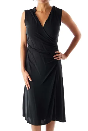 Black Wrap Dress