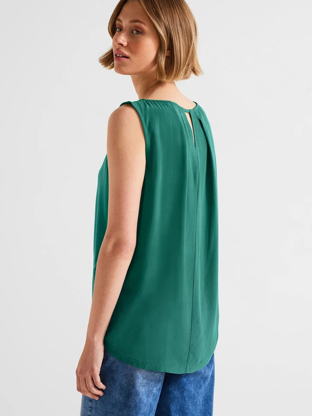 Blouse STREET ONE, dark green