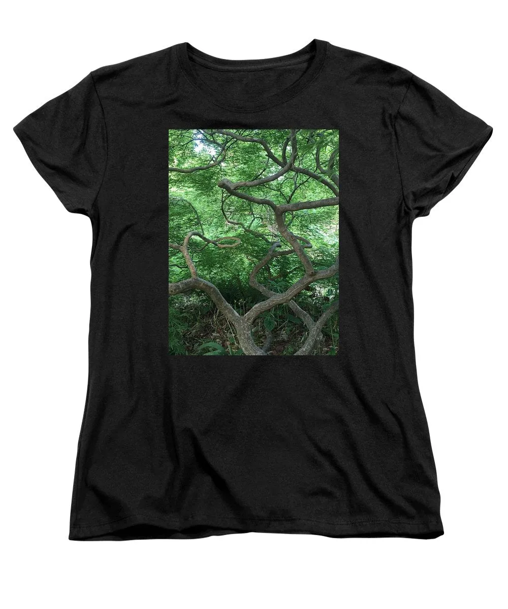 Cascading Japanese Maple - Women's T-Shirt (Standard Fit)