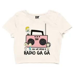 Crop Top - Radio Ga Ga