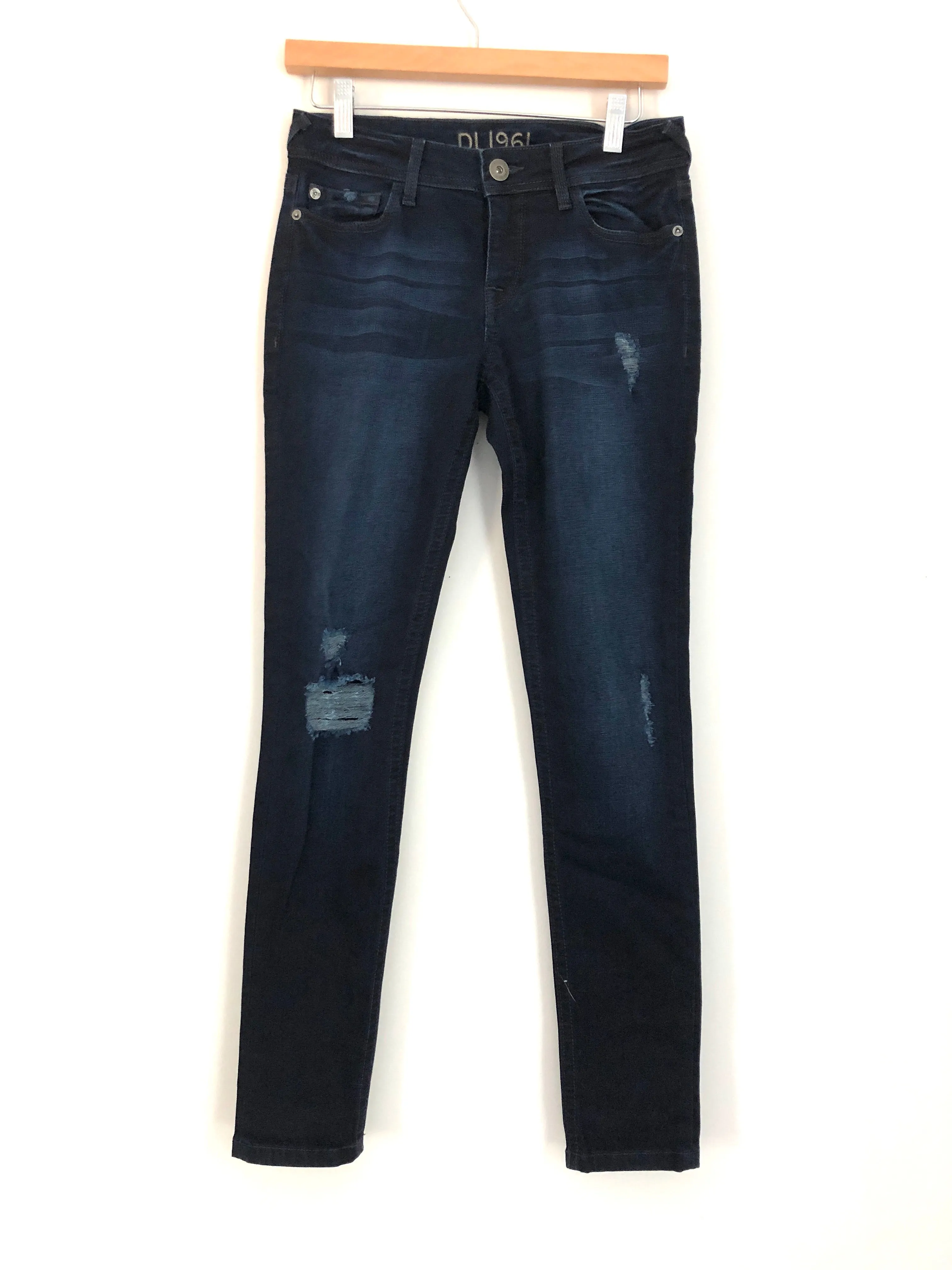 DL1961 Amanda Skinny Distressed Jeans-Size 26 (30” inseam)