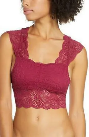 Free People Chase Me Lace Brami, Size Medium