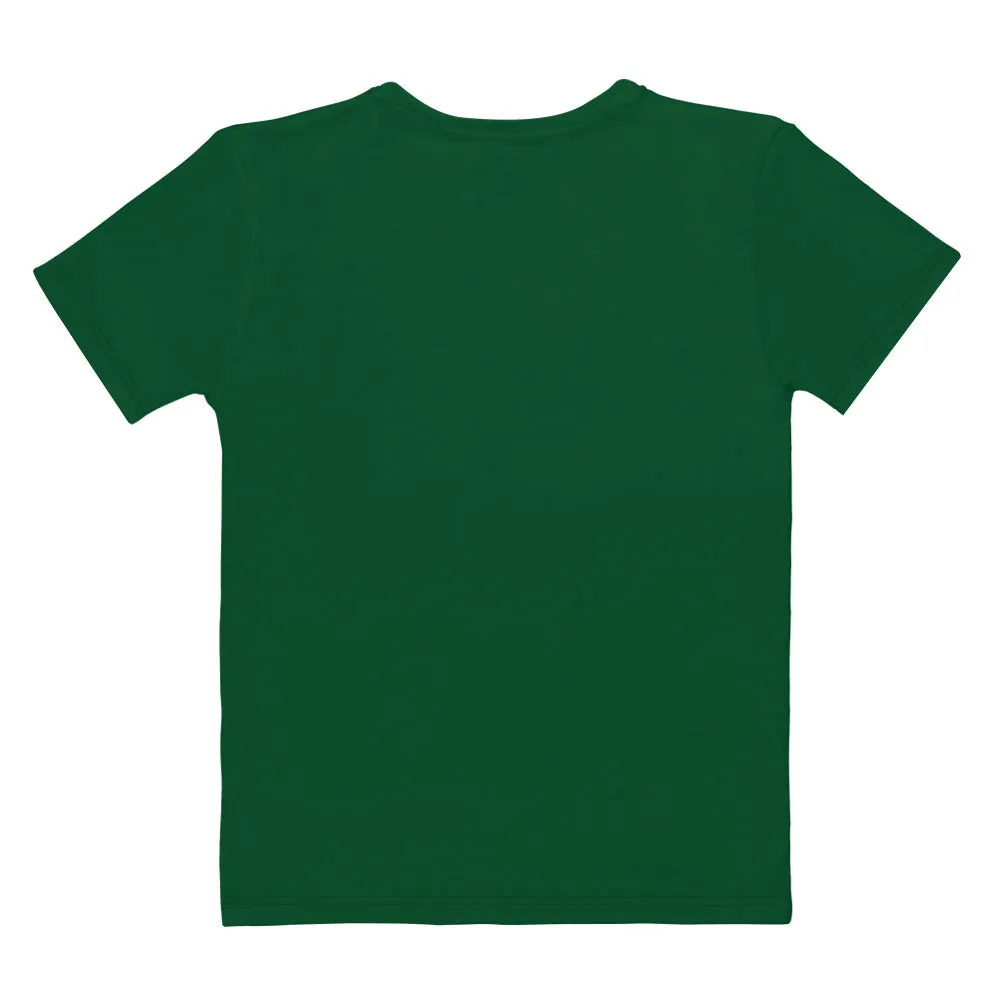 GG - Women's Crew Neck T-shirt - Forest Green