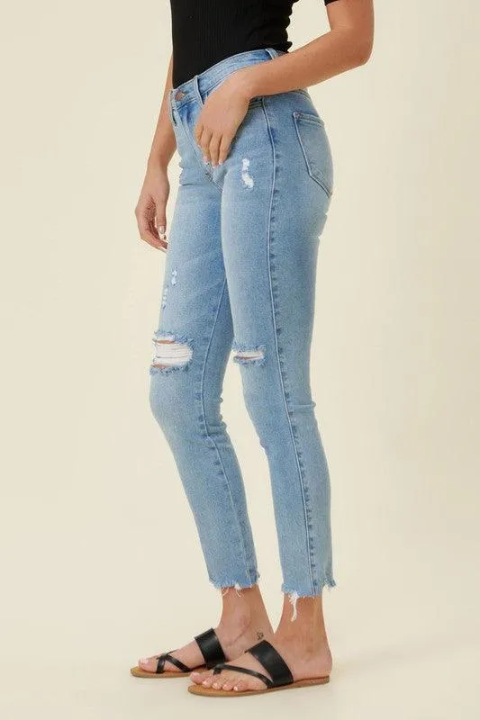 High Waisted Skinny Jeans