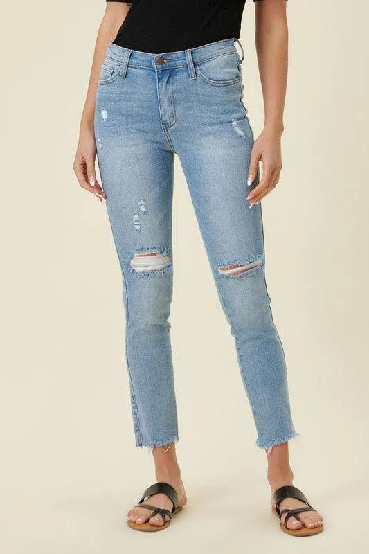 High Waisted Skinny Jeans