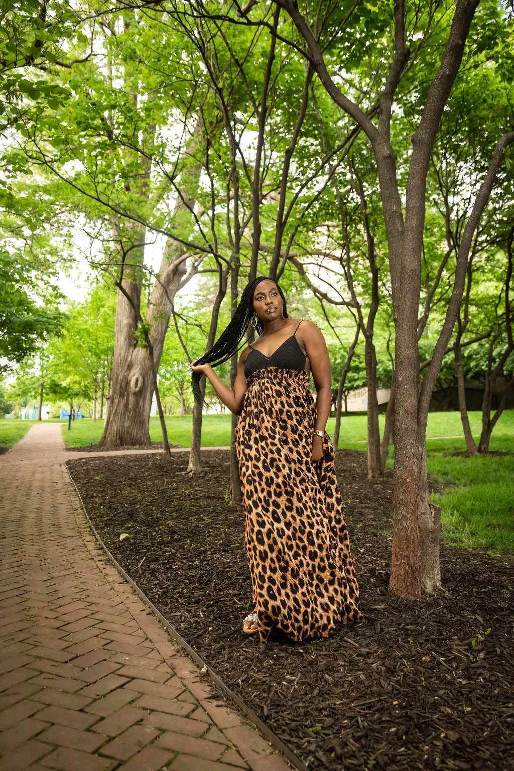 Leopard maxi