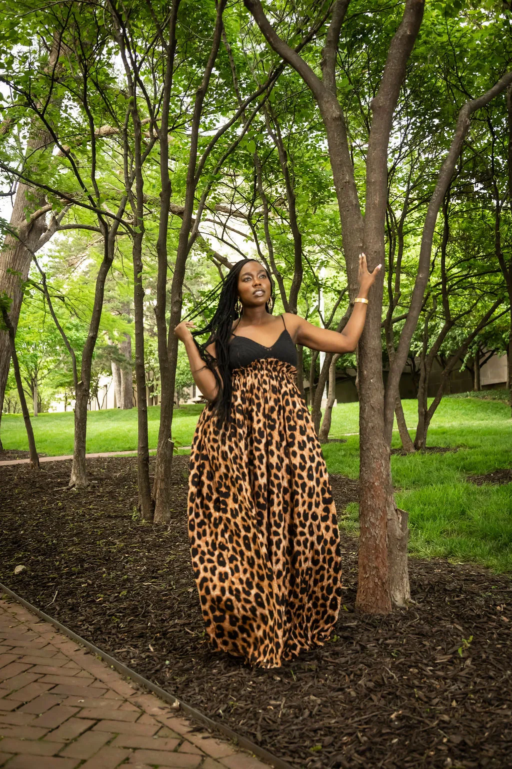 Leopard maxi