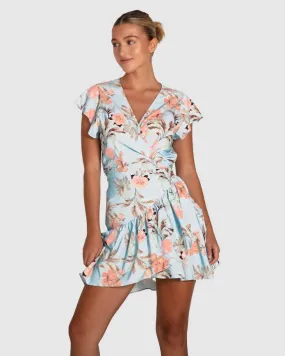 Love Shack Mini Wrap Dress