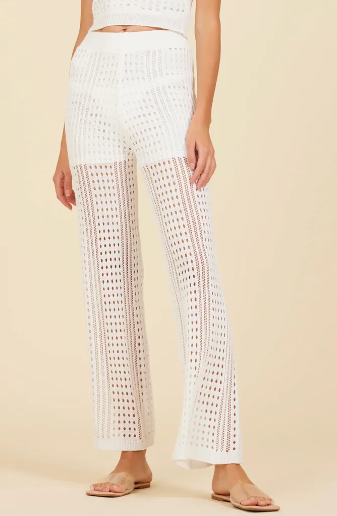 Ocean Drive Knit Wide Leg Pants