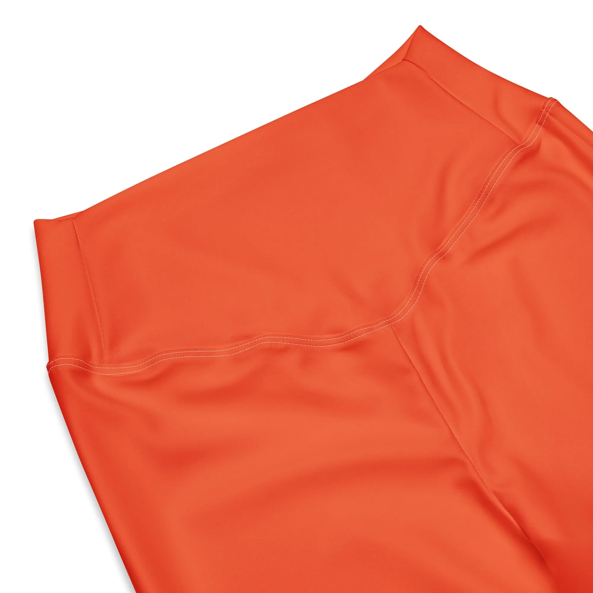 Outrageous Orange Flare Leggings