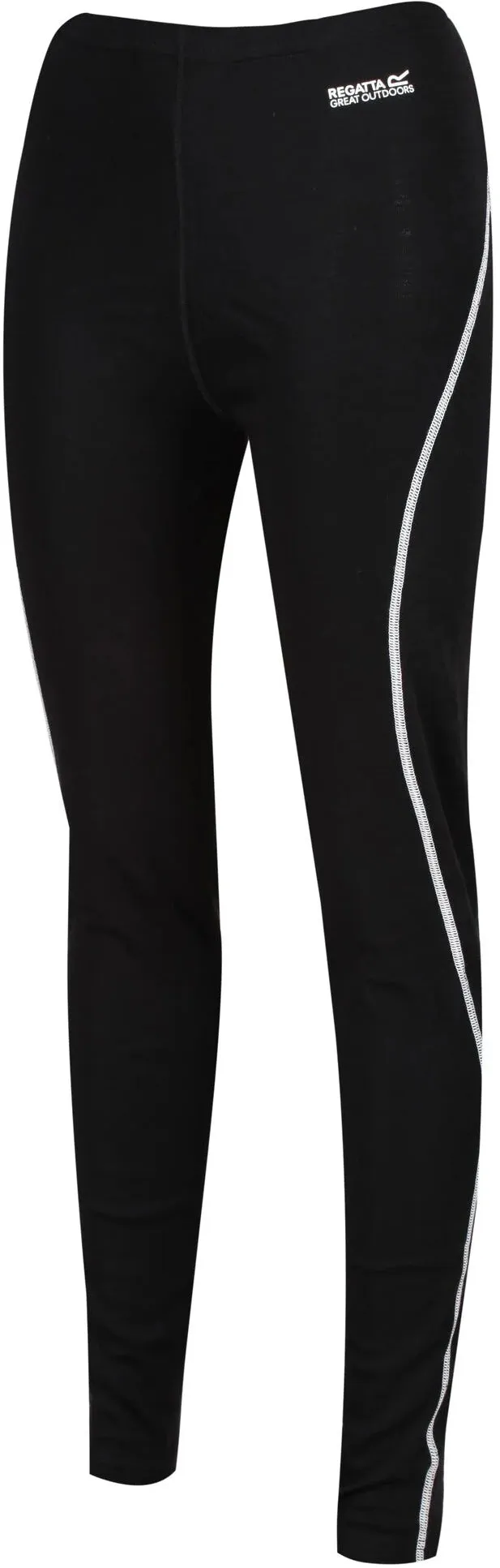 Regatta Zimba Merino Baselayer Womens Long Tights - Black