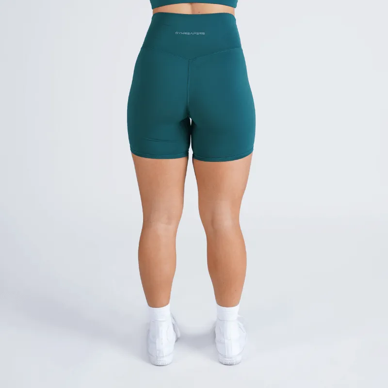 Revive Biker Shorts - Emerald