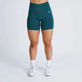 Revive Biker Shorts - Emerald