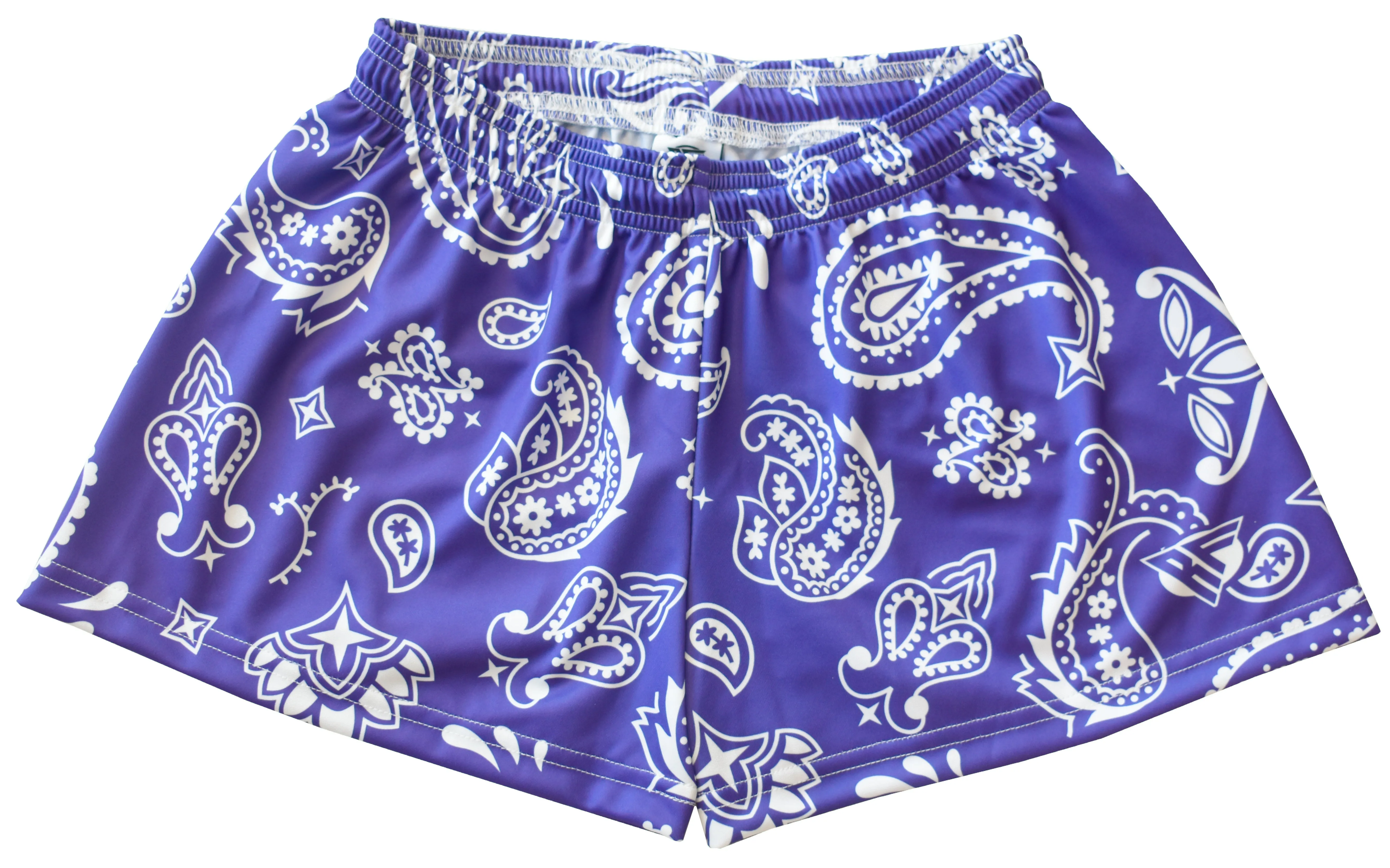 RF Women's Paisley Shorts - Purple