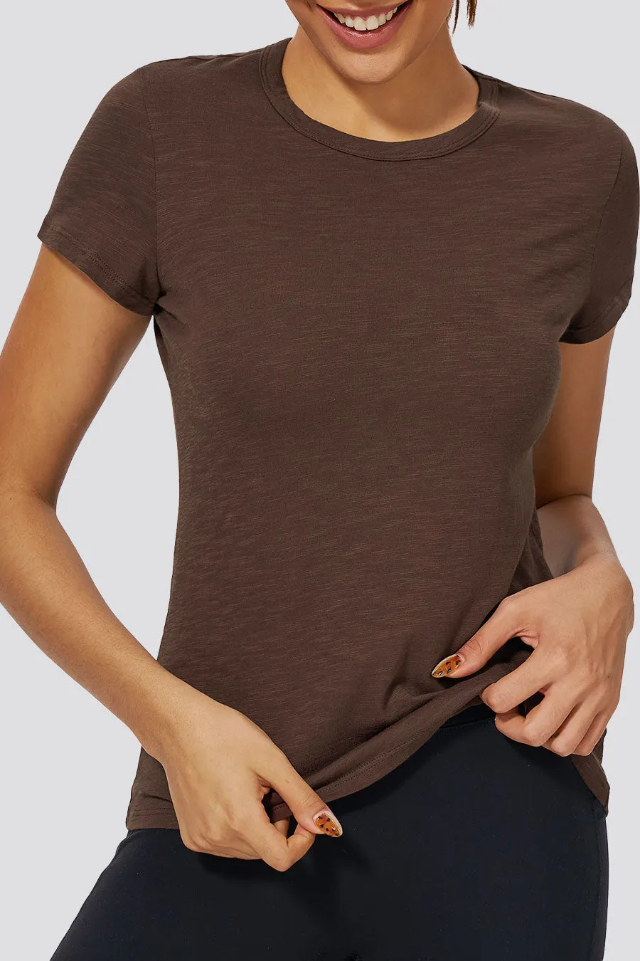 Soft Cotton Slub T-Shirt