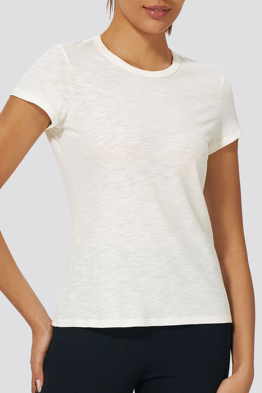 Soft Cotton Slub T-Shirt