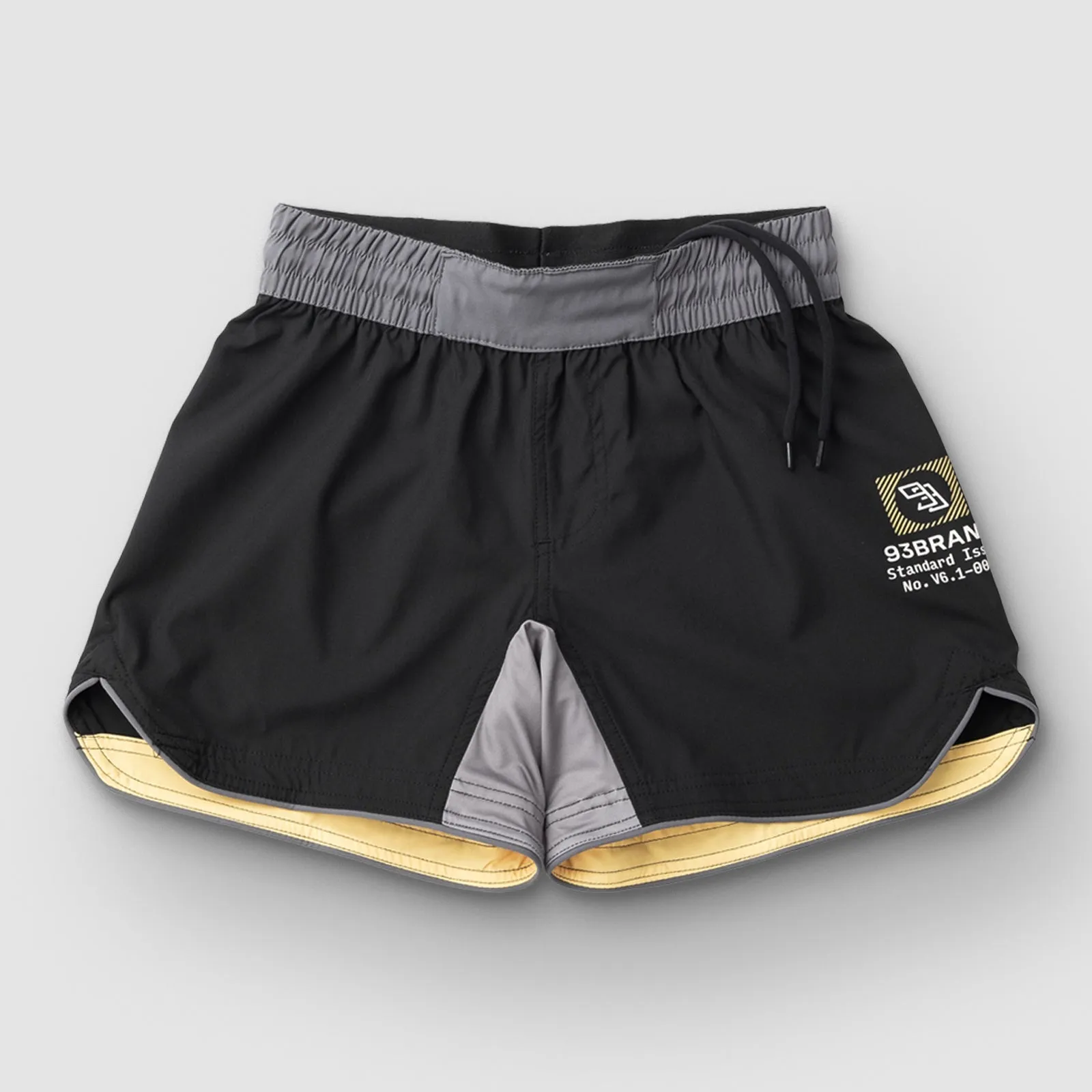 Standard Issue Grappling Shorts Women's 2PACK - Black/Yellow & Grey/Red