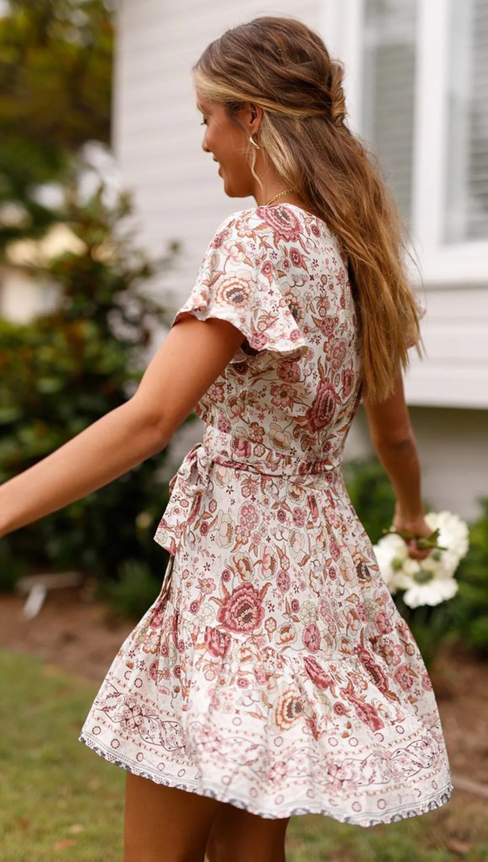 Summer Beach Bohemian Short Dresses