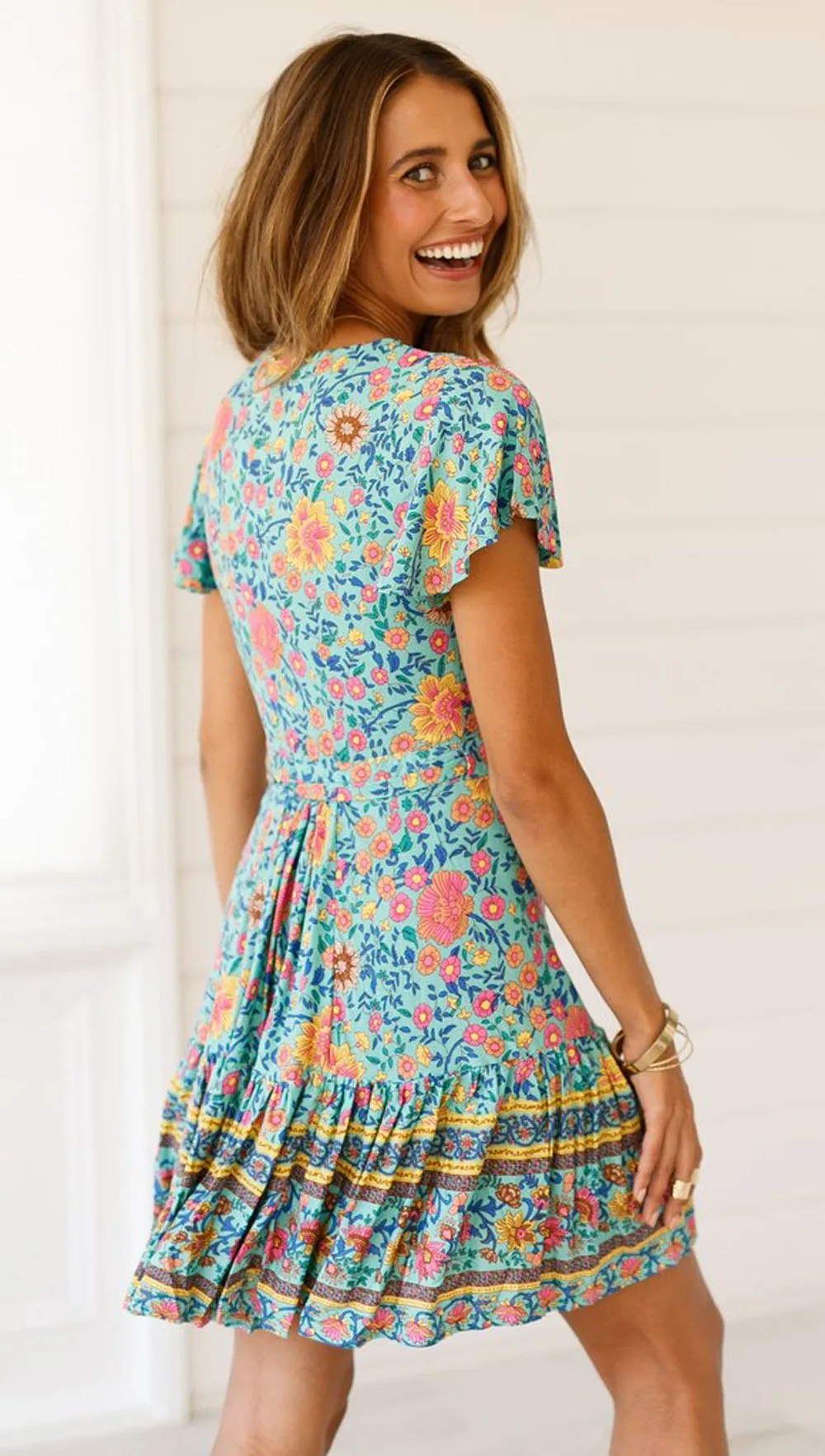 Summer Beach Bohemian Short Dresses