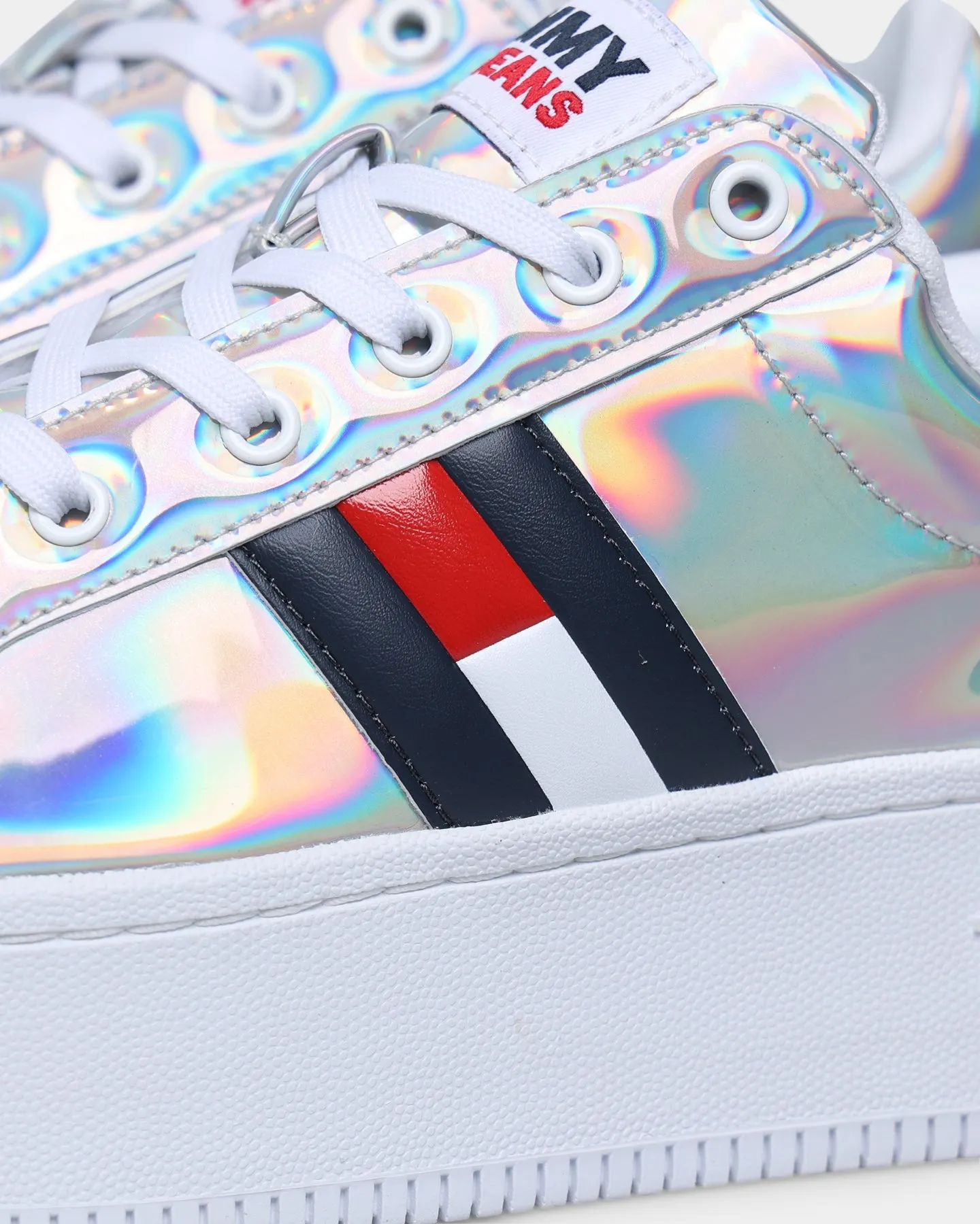 Tommy Jeans Women's Iridescent Ironic Sneaker Iridescent