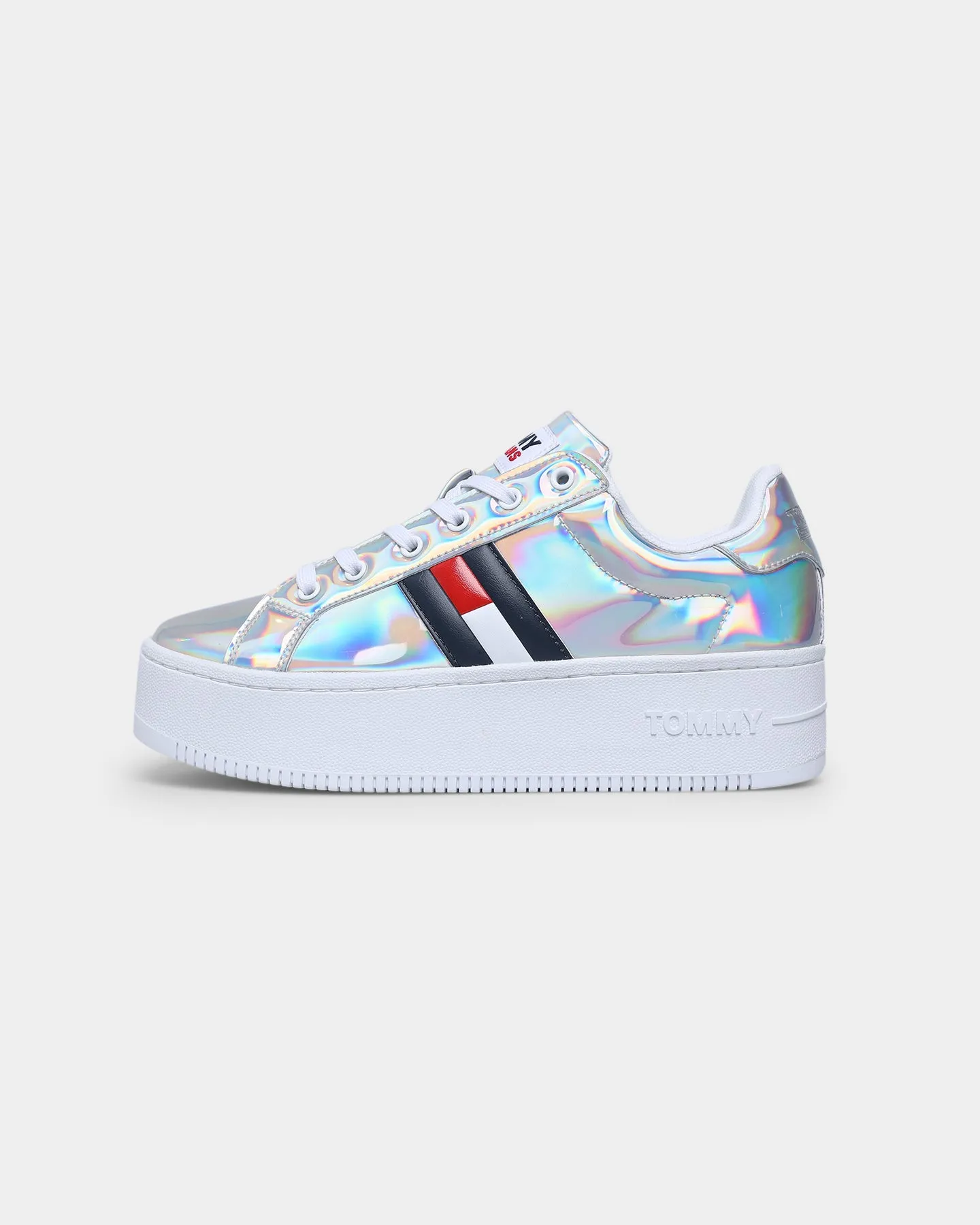 Tommy Jeans Women's Iridescent Ironic Sneaker Iridescent