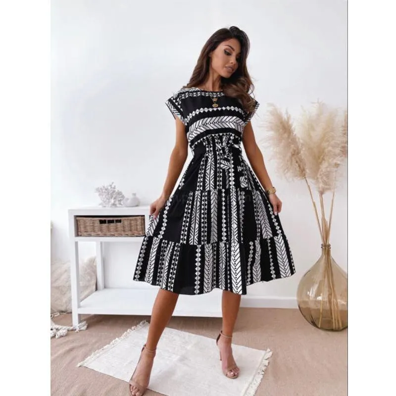 Women Fashion Irregular Mini Dresses