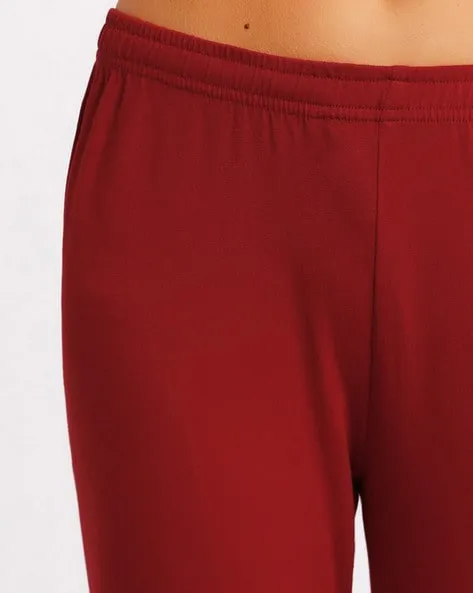 Women Red Leggings (GBLG1001)