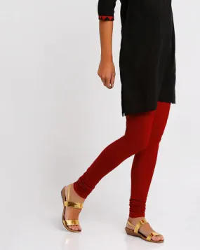 Women Red Leggings (GBLG1001)