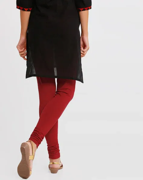 Women Red Leggings (GBLG1001)