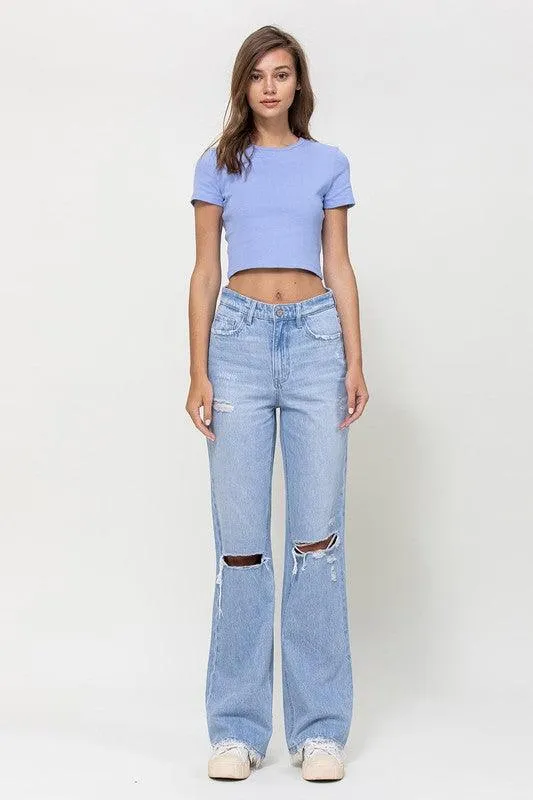 Womens 90's Vintage Flare Jeans