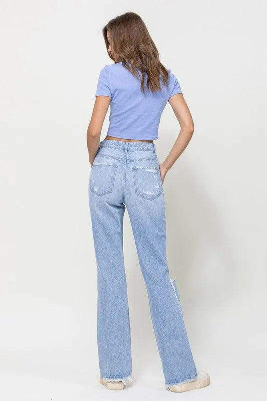 Womens 90's Vintage Flare Jeans