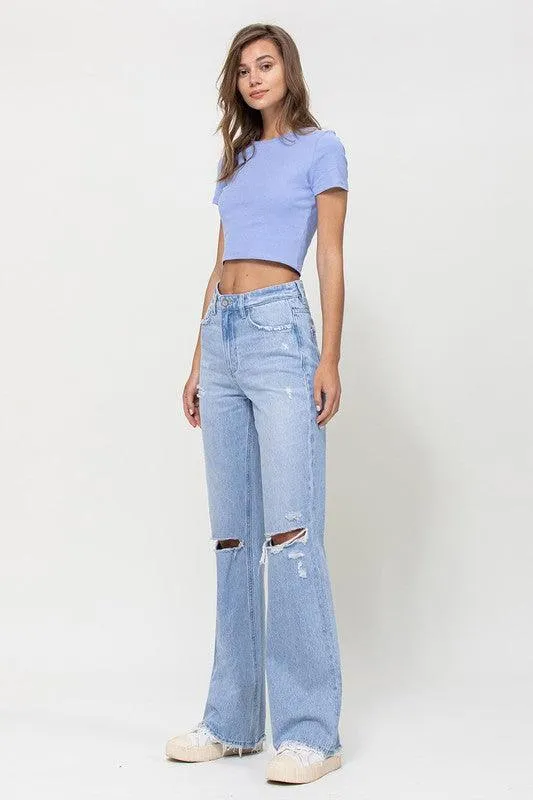 Womens 90's Vintage Flare Jeans