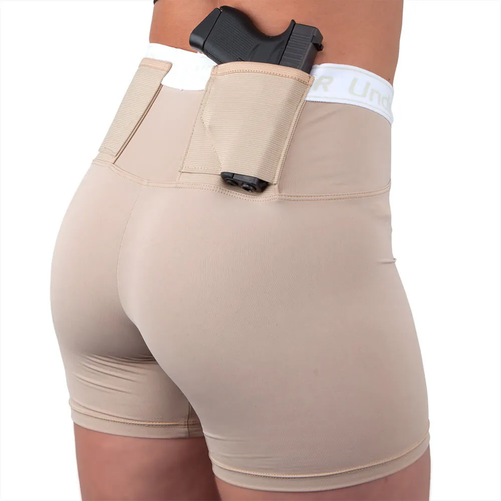 Women's Concealed Carry 4" Shorts Multi-Pack