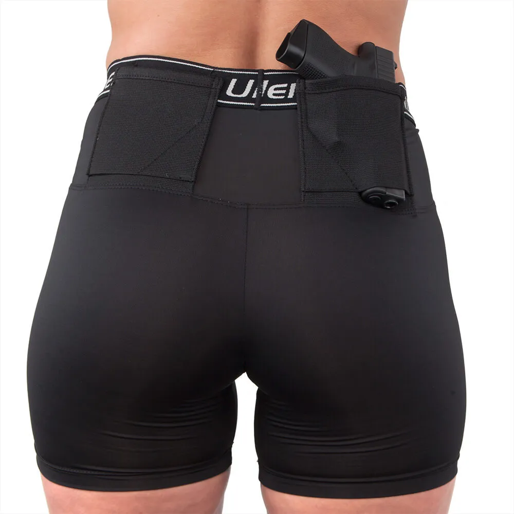 Women's Concealed Carry 4" Shorts Multi-Pack