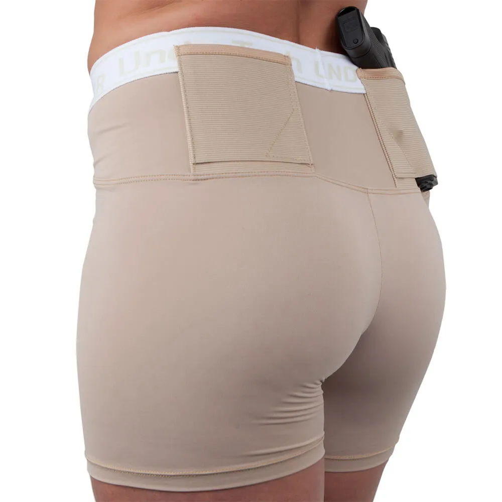 Women's Concealed Carry 4" Shorts Multi-Pack