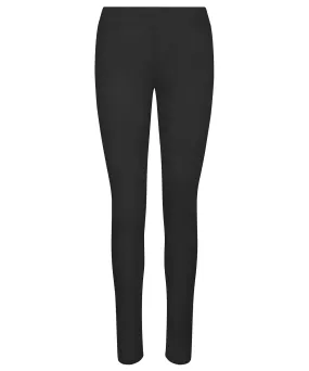 Womens cool workout leggings | Jet Black