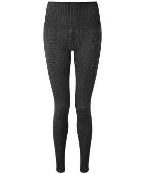 Womens TriDri® knitted city leggings | Charcoal