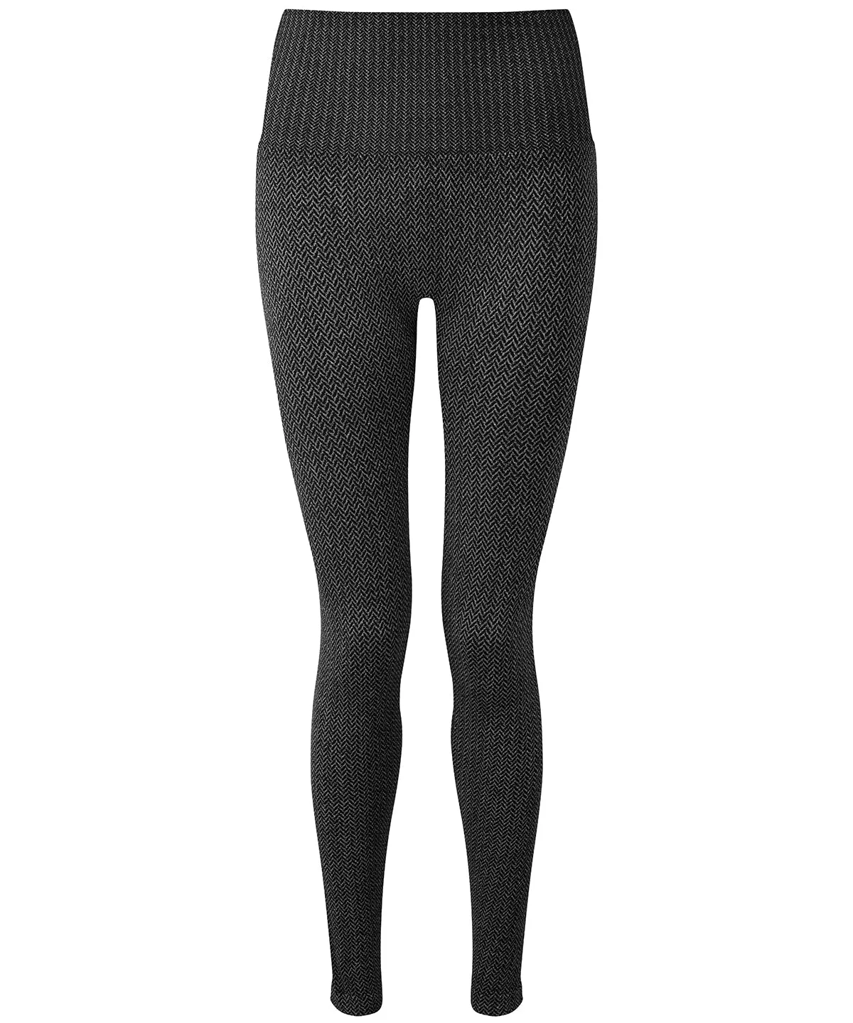 Womens TriDri® knitted city leggings | Charcoal