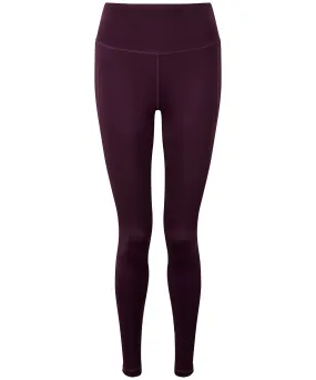 Womens TriDri® performance leggings | Mulberry