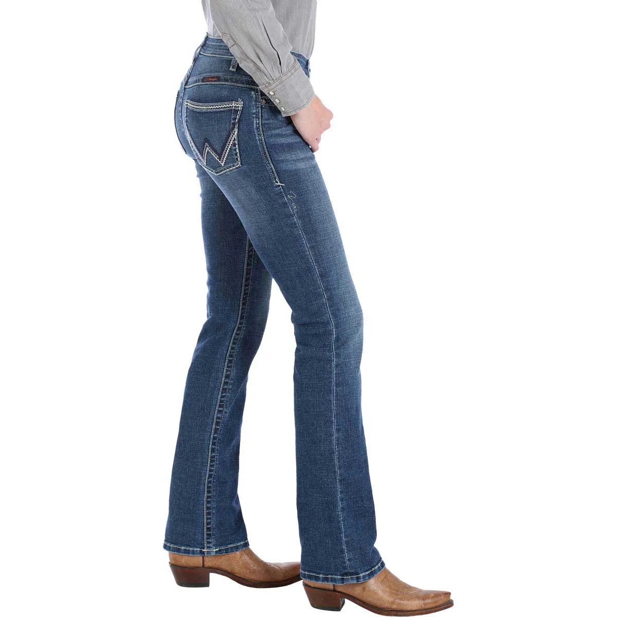 WOMEN'S WRANGLER ULTIMATE RIDING JEAN WILLOW IN LOVETTE