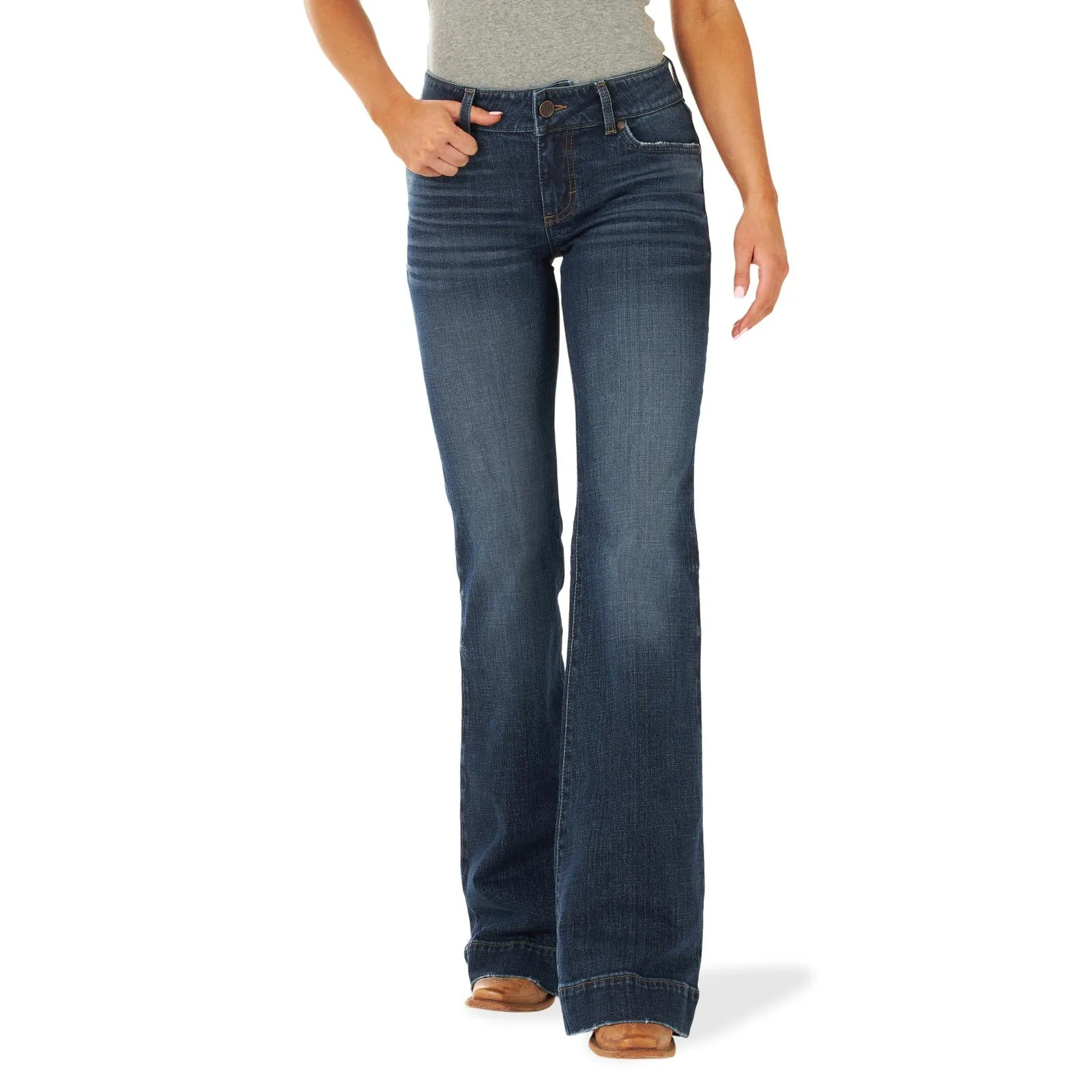 WRANGLER RETRO MAE TROUSER JEAN - MID RISE - SHELBY