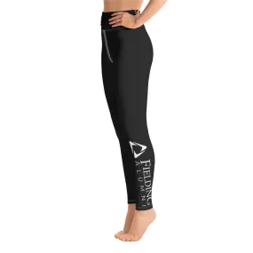 Yoga Leggings - Black | Alumni Logo